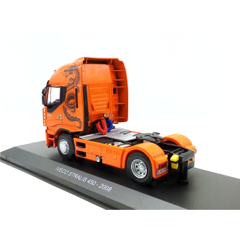 Iveco Stralis 500 Orange Dragon 2008 - skala 1:43 - Hachette